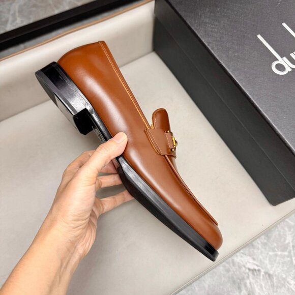 Dunhill Classic Business Leather Shoes Brown main image 4